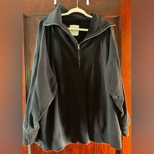 Aerie quarter zip pull over